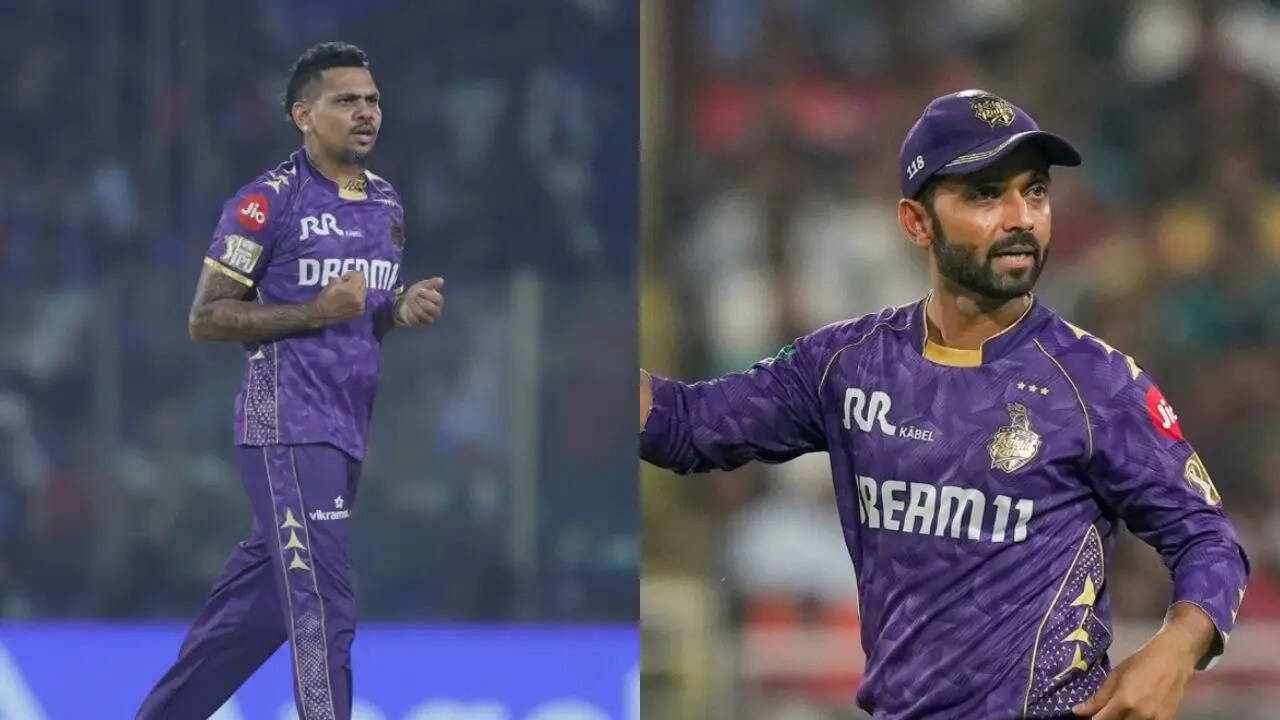 Sunil Narine and Rahane