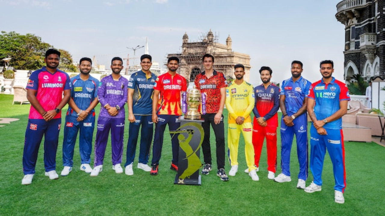 IPL 2025 Captains Photoshoot
