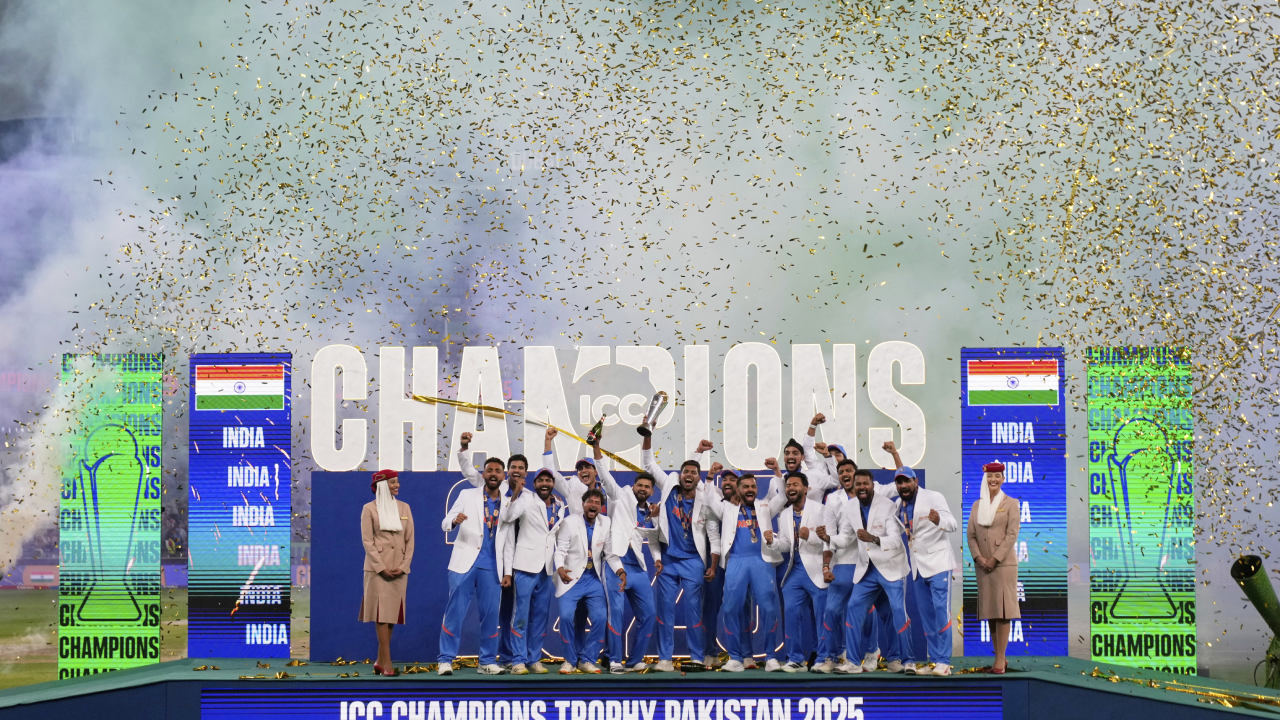 India ct 2025 trophy lift apt