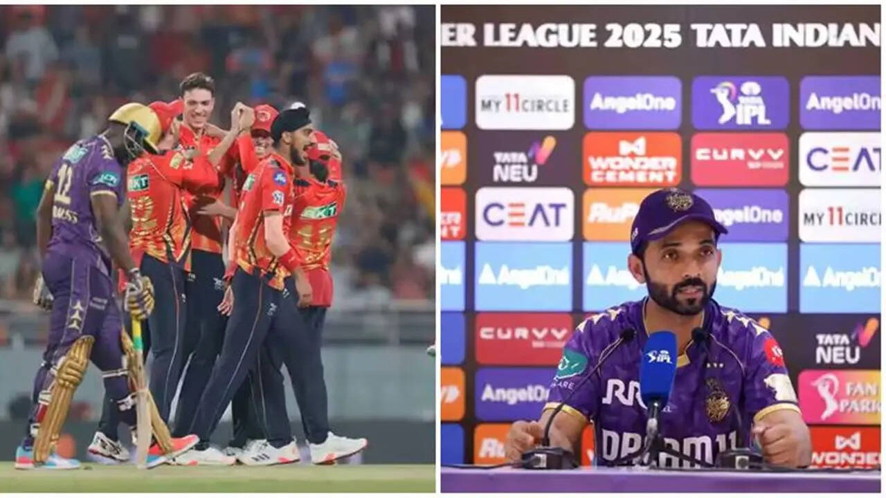 Kkr ripped apart after shocking defeat to pbks, ajinkya rahane say 'i take blame ...'