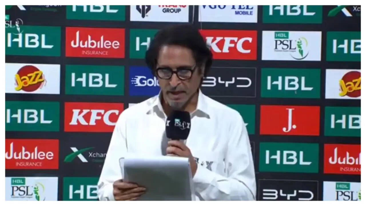 Ramiz Raja Calls PSL 'IPL' during Post-Match Presentation; Does not correct mistake - watch