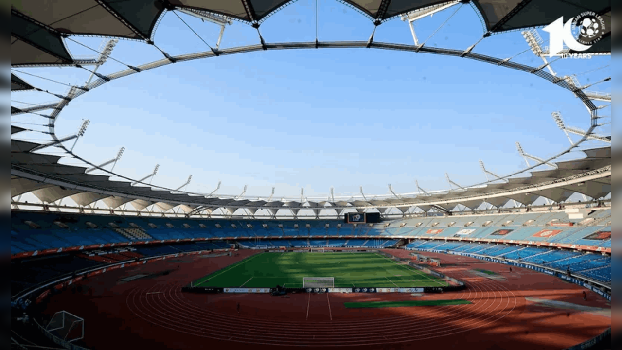 Jawalalall nehra stadium delhi 2010 isl @