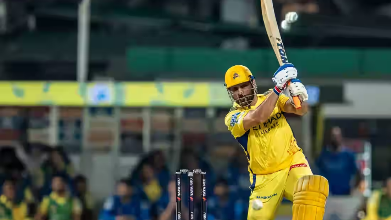 MS Dhoni CSK IPL 2025 Batting 3