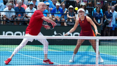 Andre Agassi and Anna Leigh Waters
