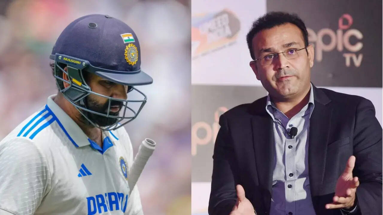 Bcci 'Won't even take him as a player' to england: sehwag's bombshell on Rohit Sharma's Test Retirement