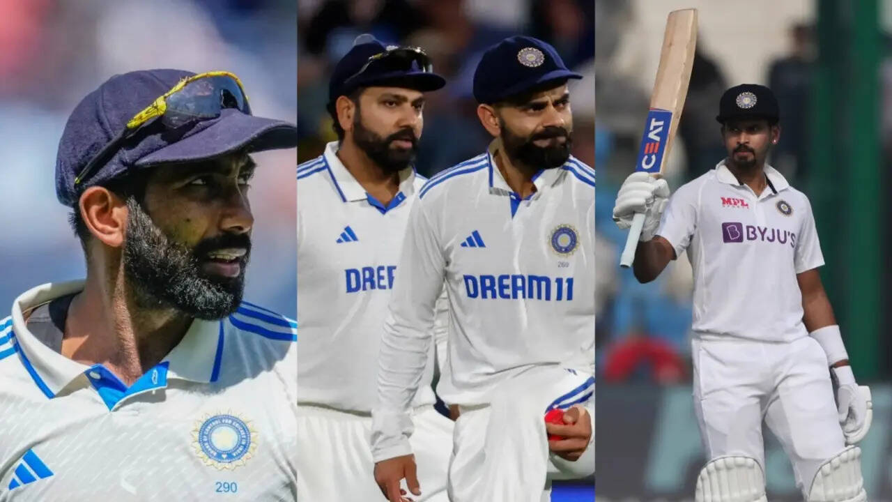 Bumrah captain; No Shreyas Iyer: Strongest India Test Playing XI after Virat Kohli, Rohit Sharma Retirements