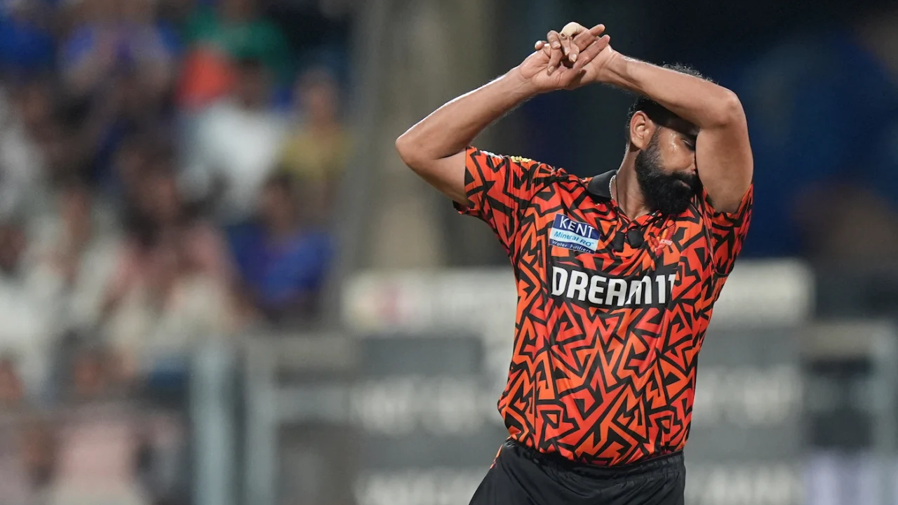 Mohammed shami srh bcci ipl 2025