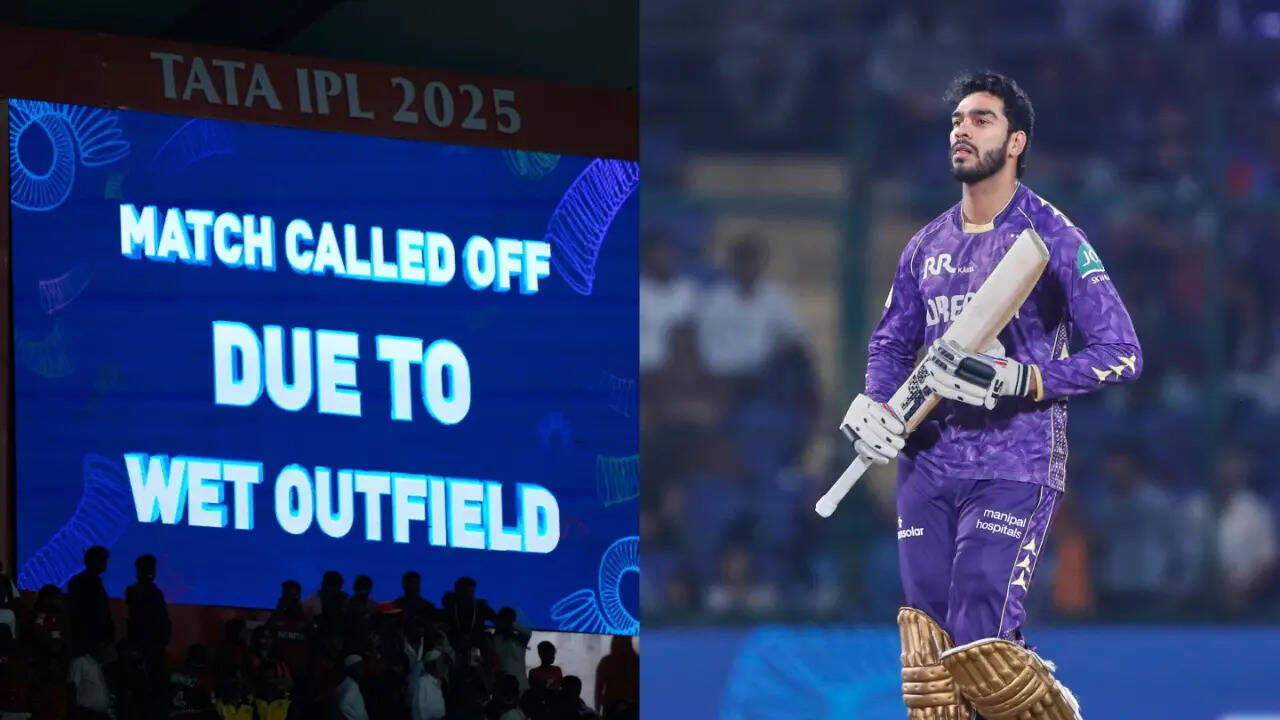 Explained: Why washout in mi vs gt match would mean bad news for kkr's ipl 2025 playoff chances