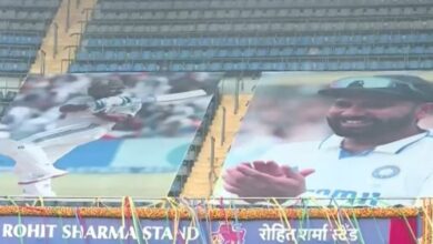 Rohit sharma stand