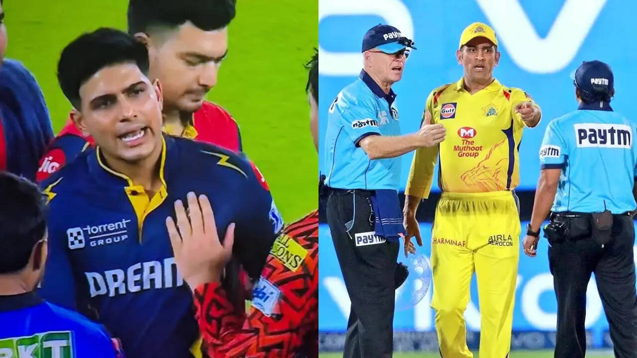 IPL's Most Heated Player-Mumbire Moments ft. Shubman Gill & MS Dhoni