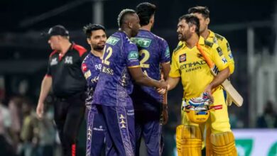 MS Dhoni andre Russell IPL 2025 CSK KKR IPL 2025