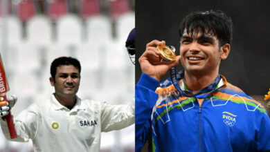 Virender Sehwag Neeraj Chopra