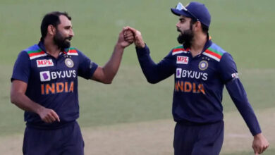 Virat Kohli and Mohammed Shami. (File/AP)