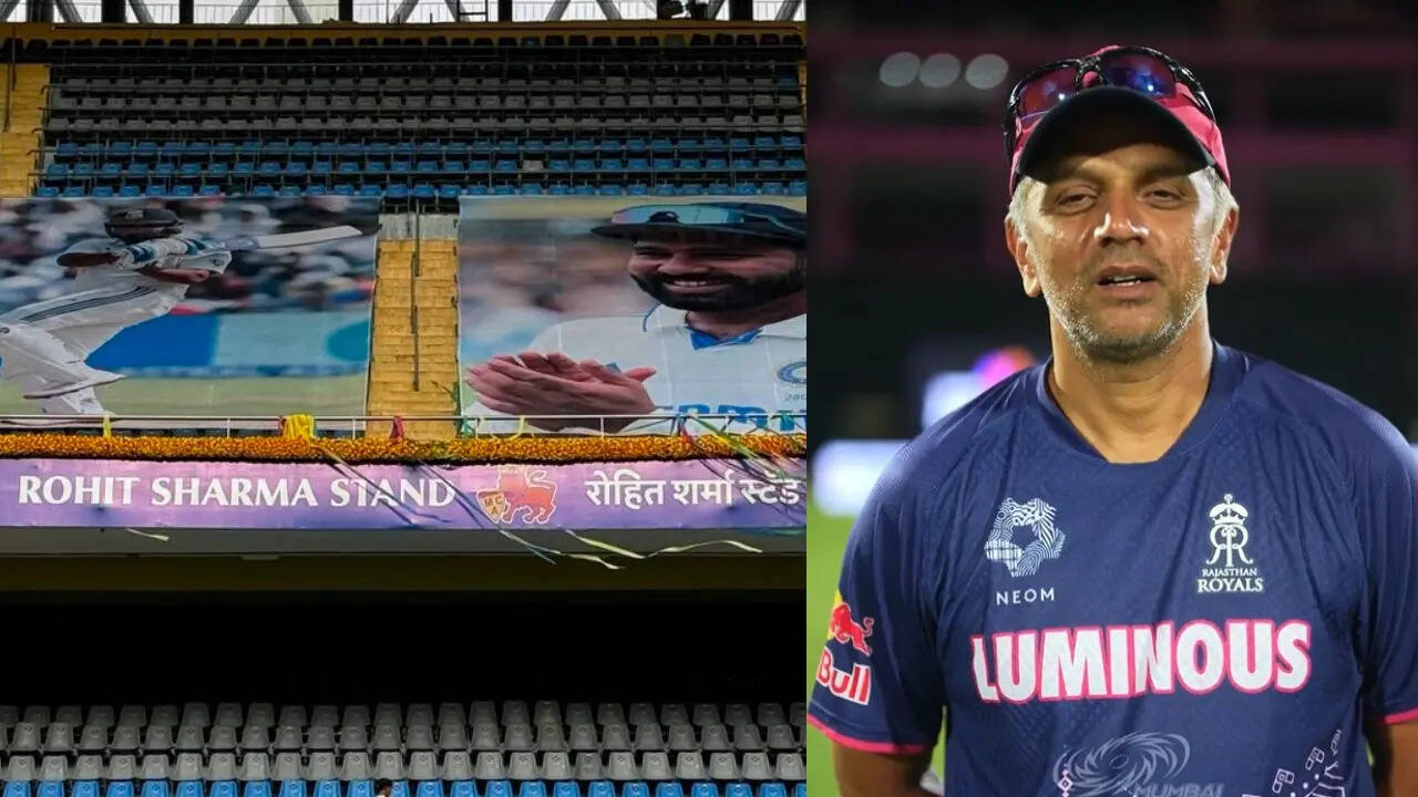 'Reward to your Contribution': Rahul Dravid's Heartfelt Salute to Rohit Sharma on Mca Stand Inauguration