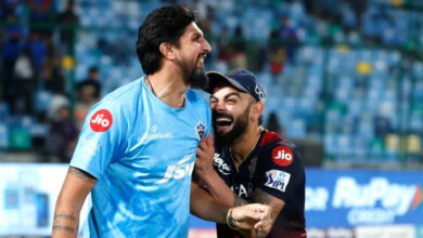 Ishant Sharma and Virat Kohli