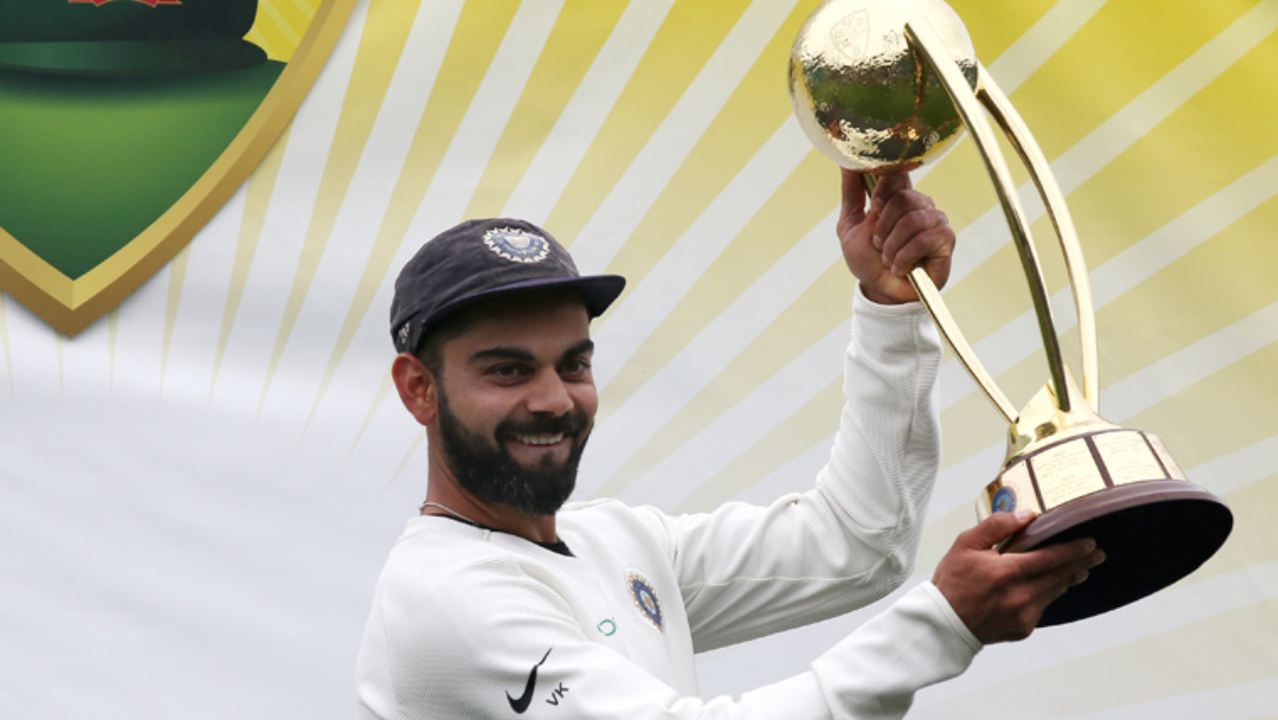 Virat Kohli Bgt Trophy AP