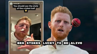 ben stokes lucky to be alive after freak accident: 'it was bit of a mess'