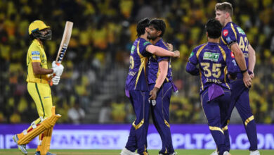 'big blow for kkr?': on-air goof-up after gaikwad's wicket sparks fan frenzy