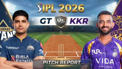 gt vs kkr pitch report ipl 2026 narendra modi stadium match ahmedabad playing 11