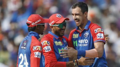 mitchell starc boost for struggling delhi capitals; lungi ngidi resumes bowling