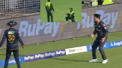 csk vs gt ipl 2026: rashid khan, manav suthar left embarrassed; fielder blunder sparks memory over viral pakistan moment - watch