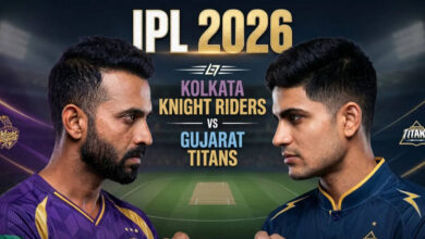 today ipl match 2026 gt vs kkr match time venue details toss who will win today match prediction