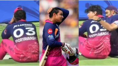 watch: vaibhav sooryavanshi in tears after rr lose thriller vs kkr