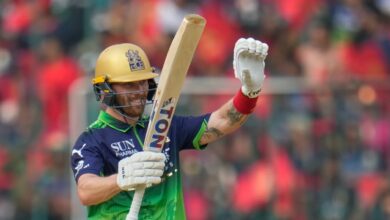 why rcb opener phil salt is not playing ipl 2026 match against gujarat titans