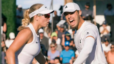 waters and johns rally late to reach mixed doubles final in san clemente
