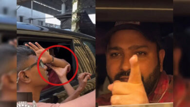 fans try to snatch rohit sharma's 2.5 crore rolex watch, viral video claims; veteran's reaction goes viral
