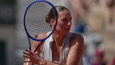 french open: marta kostyuk breaks down after missile attack near kyiv home