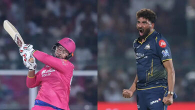 mohammed siraj's roaring send-off to vaibhav sooryavanshi goes viral - watch