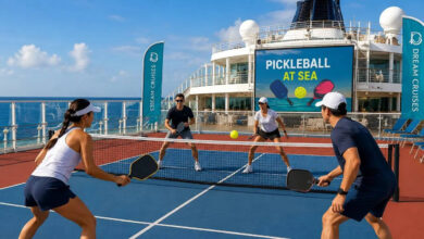 pickleball at sea? clinics added to dream cruise's 10th anniversary celebration