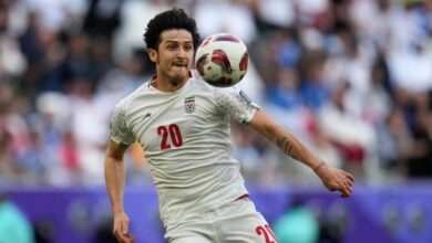 iran leave out star striker sardar azmoun rsy from fifa world cup squad after wartime social media post controversy
