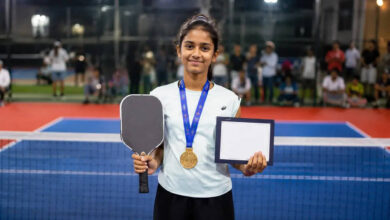 junior pickleball c'ship: aashrithaa downs sanjana to clinch u14 girls' crown