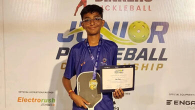 veer shah turns the tables on panth thakkar to clinch boys u16 title at junior pickleball championship