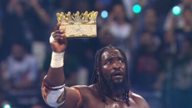 oba femi defeats jey uso to win king of the ring at night of champions