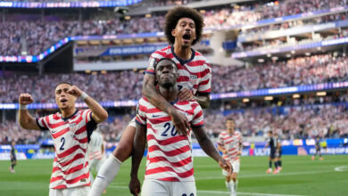 usa create history at fifa world cup after balogun brace downs paraguay in one-sided contest