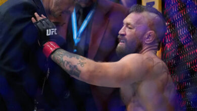 conor mcgregor's ufc return ends in disaster just seconds after comeback
