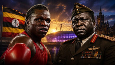 ex-uganada dictator idi amin's grandson disqualified after headbutting opponent in commonwealth games 2026