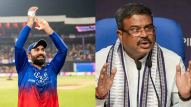 the future is bright: dinesh karthik reacts after dharmendra pradhan resigns as education minister